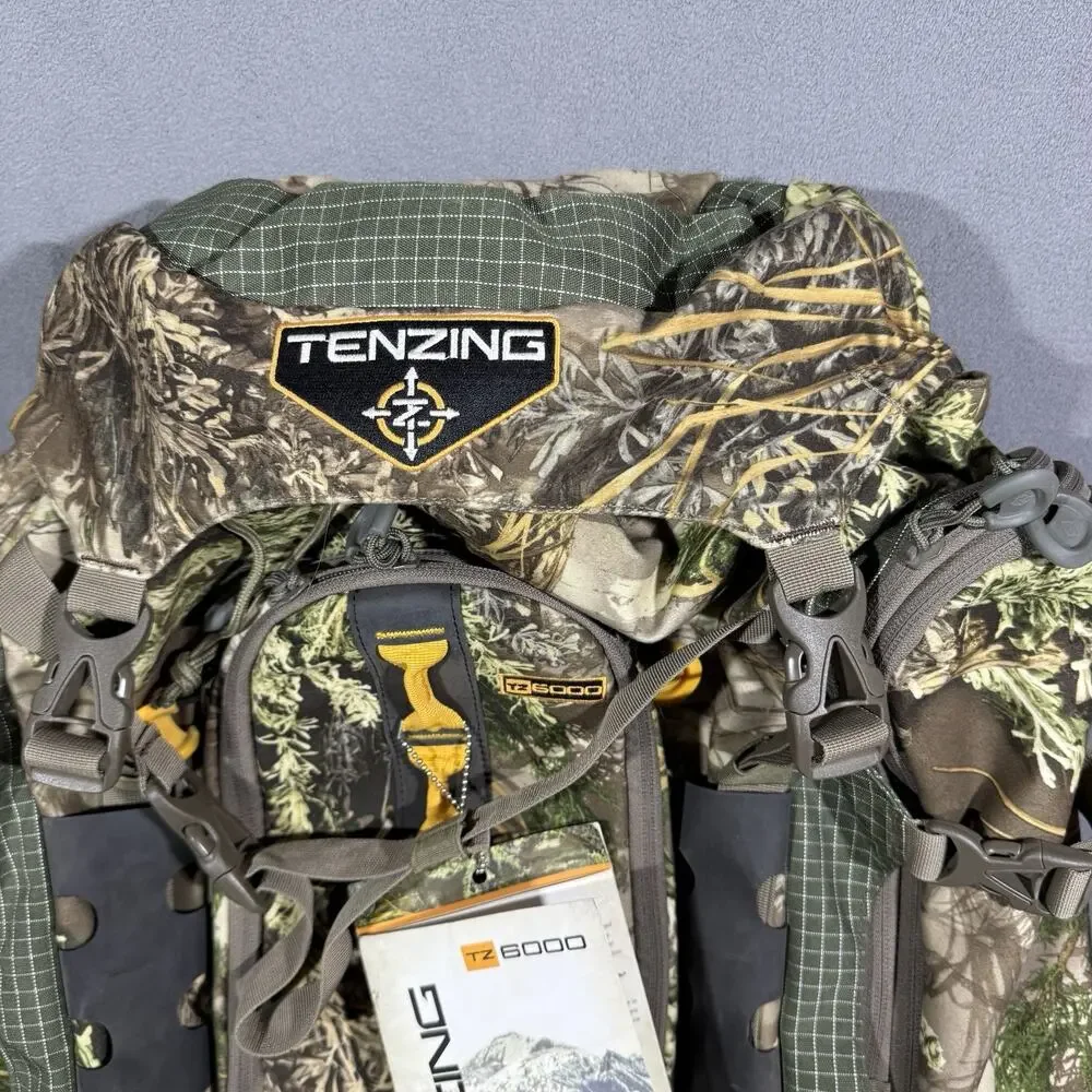 Tenzing TZ 6000 Hunting Backpack Hip Belt Padded Hydration NEW